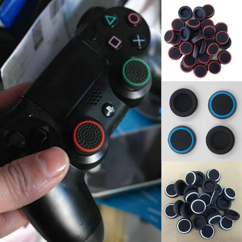 NEW 4Pcs Set Controller Thumb Silicone Stick Grip Cap Cover for PlayStation5 PS5 PS4 PS3 PS2 ONE