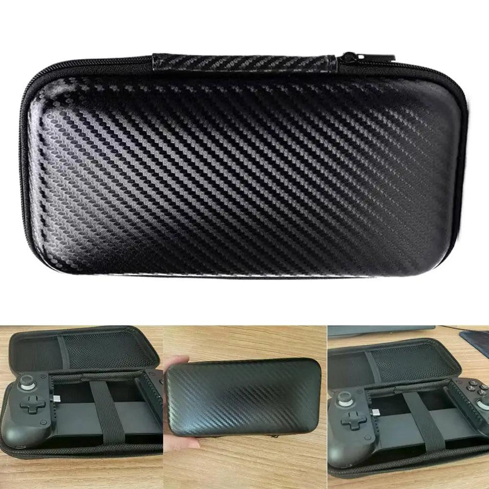For Gamesir X5 Lite Protection Package Mobile Gaming Gamepads Waterproof Carrying Case Hard Shell Case Carbon Texture Case
