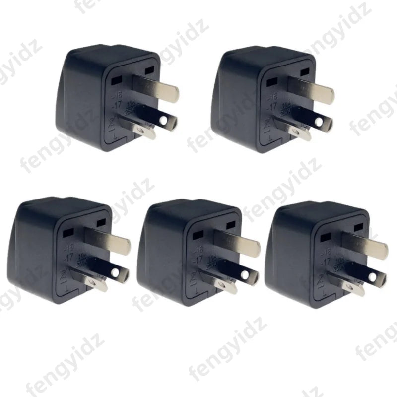 Australian/China/New Zealand Travel Adapter, IEC Type I Plug US/EU/UK/Swiss/Italy/Japan To AU 3 Pin Power Converter 10A/250V