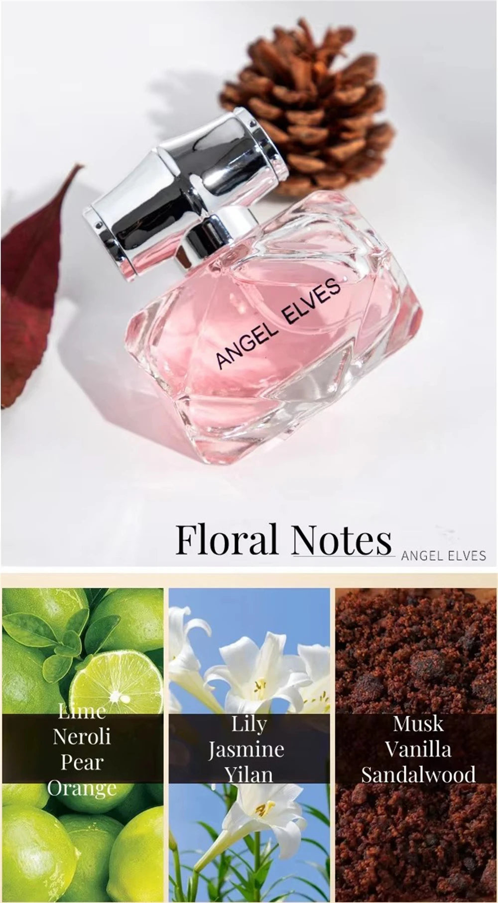 Gift Box 4Pcs Set Perfume Women 120ml Club De Nuit Perfumes De Mujer Lasting Fragrance Parfum Femme Floral Fruity Scent Spray