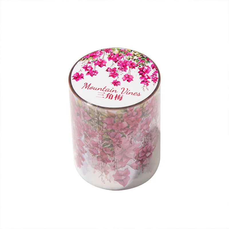 5*200cm 1roll INS Fresh vine theme PET tape Stickers Adhesive Diy Scrapbooking Diary Scrapbooking Collage material Scrapbooking