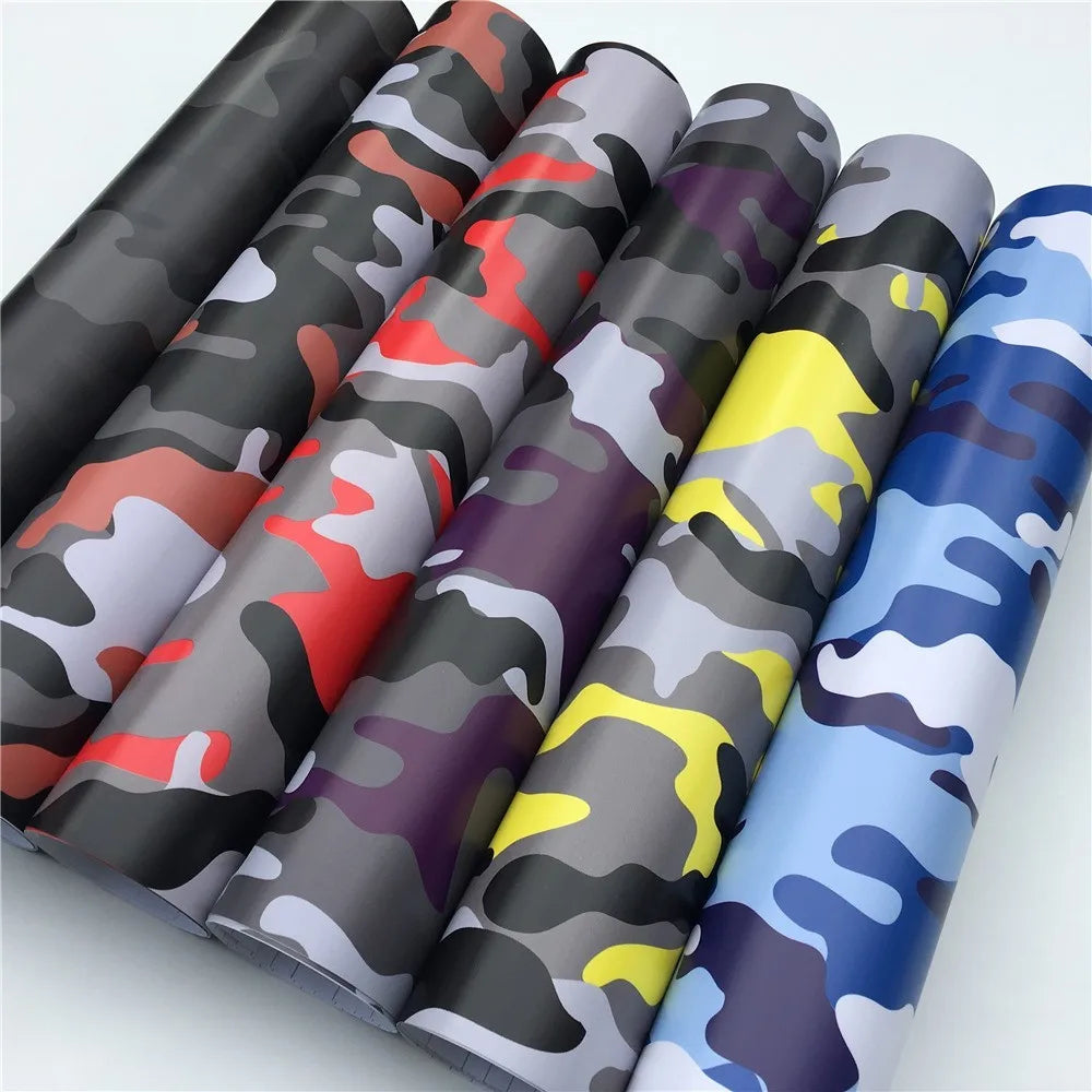 Digital Vinyl Wrap Film Car Stickers Camouflage Vinyl Wrapping Film For Vehicle Motorcycle Laptop Computer