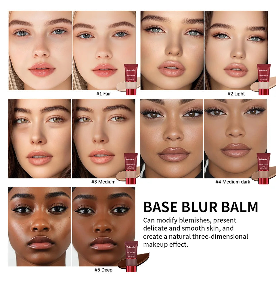TURN UP THE BASE BLURRING FOUNDATION Face Long Lasting control oil Foundation OS Makeup Cosmetics Skin Matte