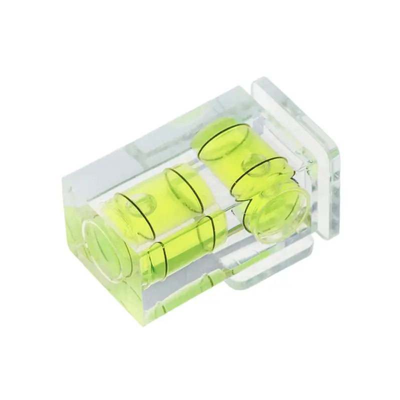 Triple 3 Hot Shoe Bubble Spirit Level for Camera Level Adapter Durable