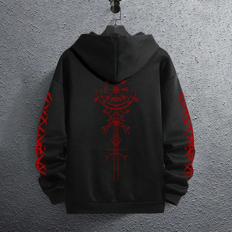 2025 Brand New Black Sweatshirts Autumn Winter Male Daily Casual Sporty Jogging Hoodie Men's Outwear Fashion Pullover