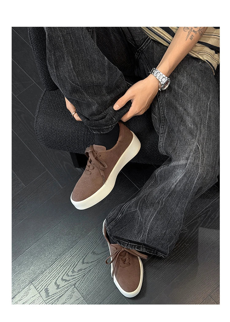 2025 New Trendy Couple Sneakers with Summer Niche Design Casual Trendy Shoes Men Shoes Sneakers Tênis Couro Masculino