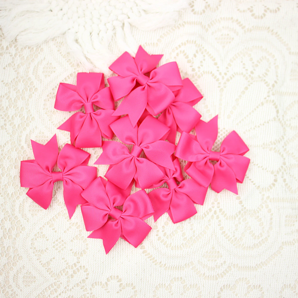 10pcs Ribbon Bow Hair Clip for Girls Hair Accessories Winnower Children Alligator Clip Kids Hairbow Hairpin Grosgrain Barrettes