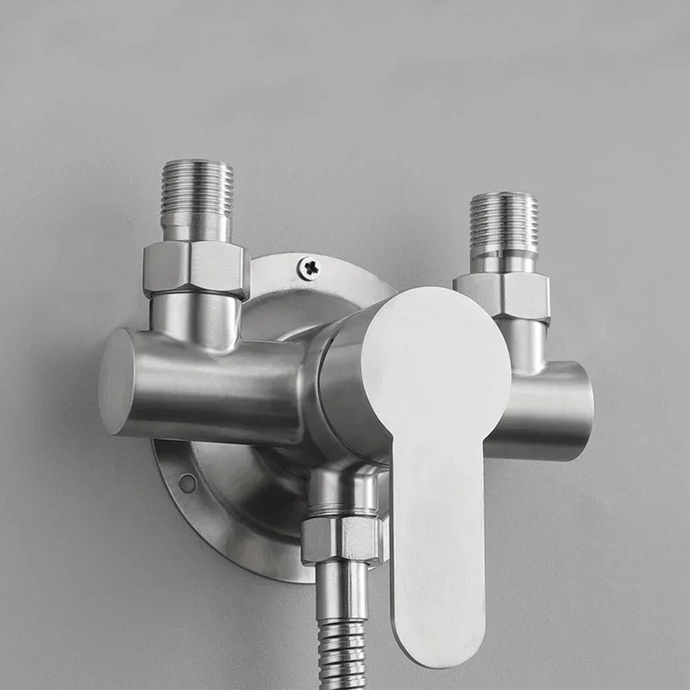 Hot And Cold Switch Shower Faucet 304 Stainless Steel Bathroom Accessries Hot & Cold Lifting Type Lifting Type Faucet