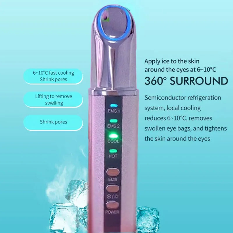 Eye Massager Sound Wave Vibration Lip Electric Muscle Stimulation Skin Lifting Firming Eye Bag Wrinkle Removal Nutrition Input