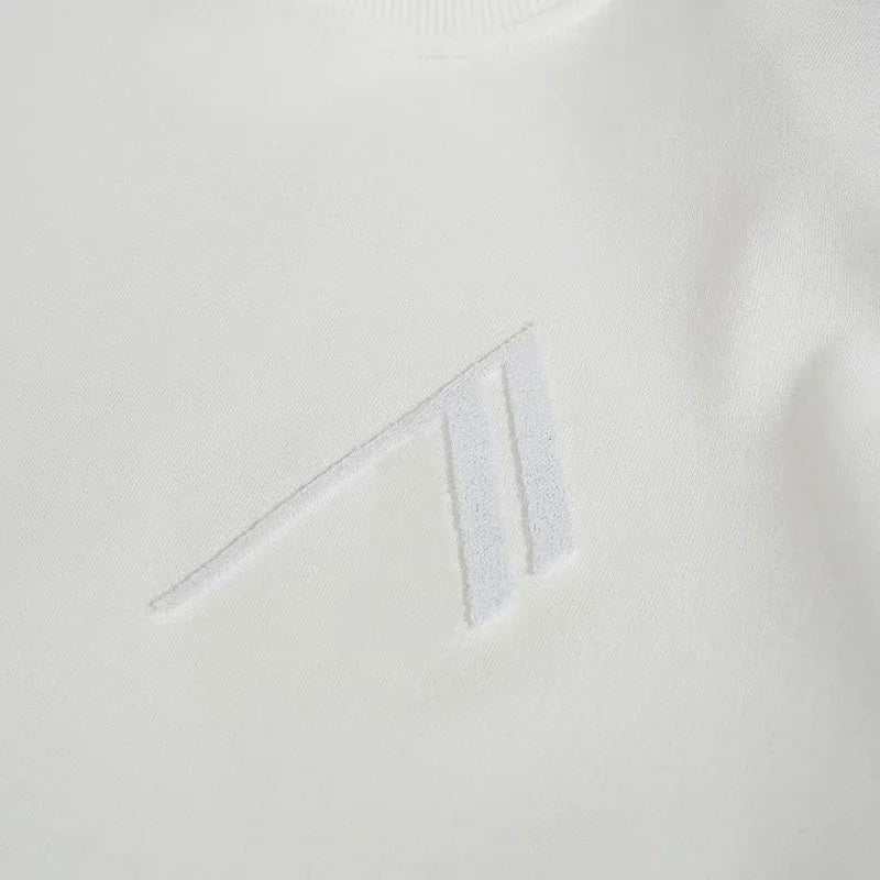 Women's t-shirt New letter embroidered round neck pullover for summer 2025 Couple style fit loose Cotton blend short sleeved top