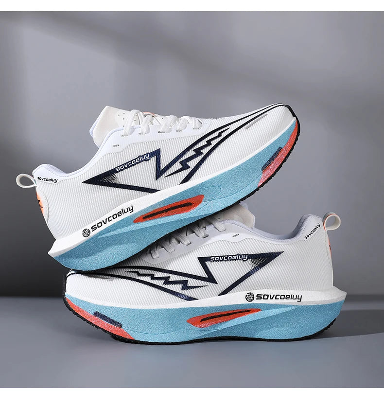Running Shoes Carbon Board Sports Marathon Men Breathable Lightweight Women's Comfy Athletic Antiskid Sneakers Casual 2026 New