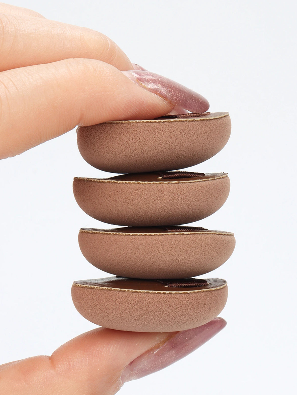 5/10/20Pcs Super Soft Cotton Candy Makeup Puff Necessary Wet Dry Use Air Cushion Powder Puff Multifunction Portable Makeup Sponge