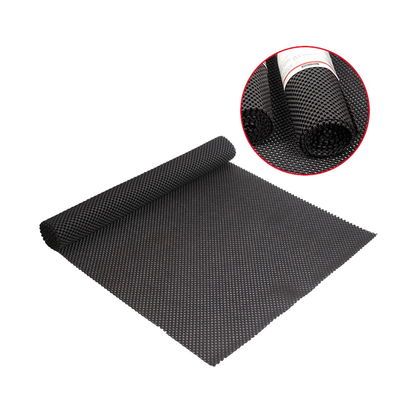 Car Trunk Mat Non-slip Soft DIY Free Cutting Easy To Clean Mat Outsize Mesh Fabric Mats PVC Foam Custom Anti Slip Mat 150cm*50cm