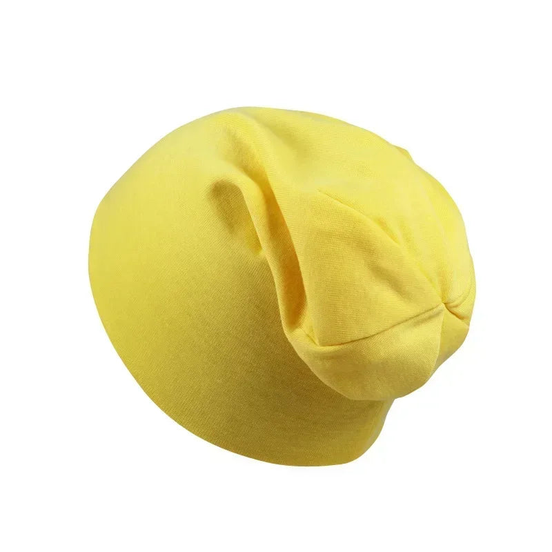 Kids Knitted Beanie Hat  0M-4Y Solid Color Warm Windproof  Spring Autumn Hip Hop Accessories for Boys Girls Outdoor