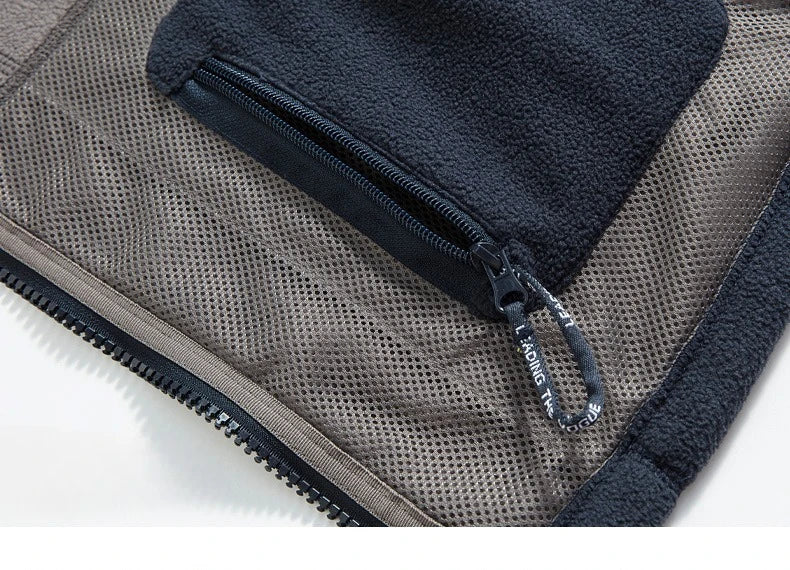 Casaco de Inverno Novo para Homem, Polar Grosso, Design de Qualidade para Exterior, Quente, Moda Masculina, Vestuário de Outono