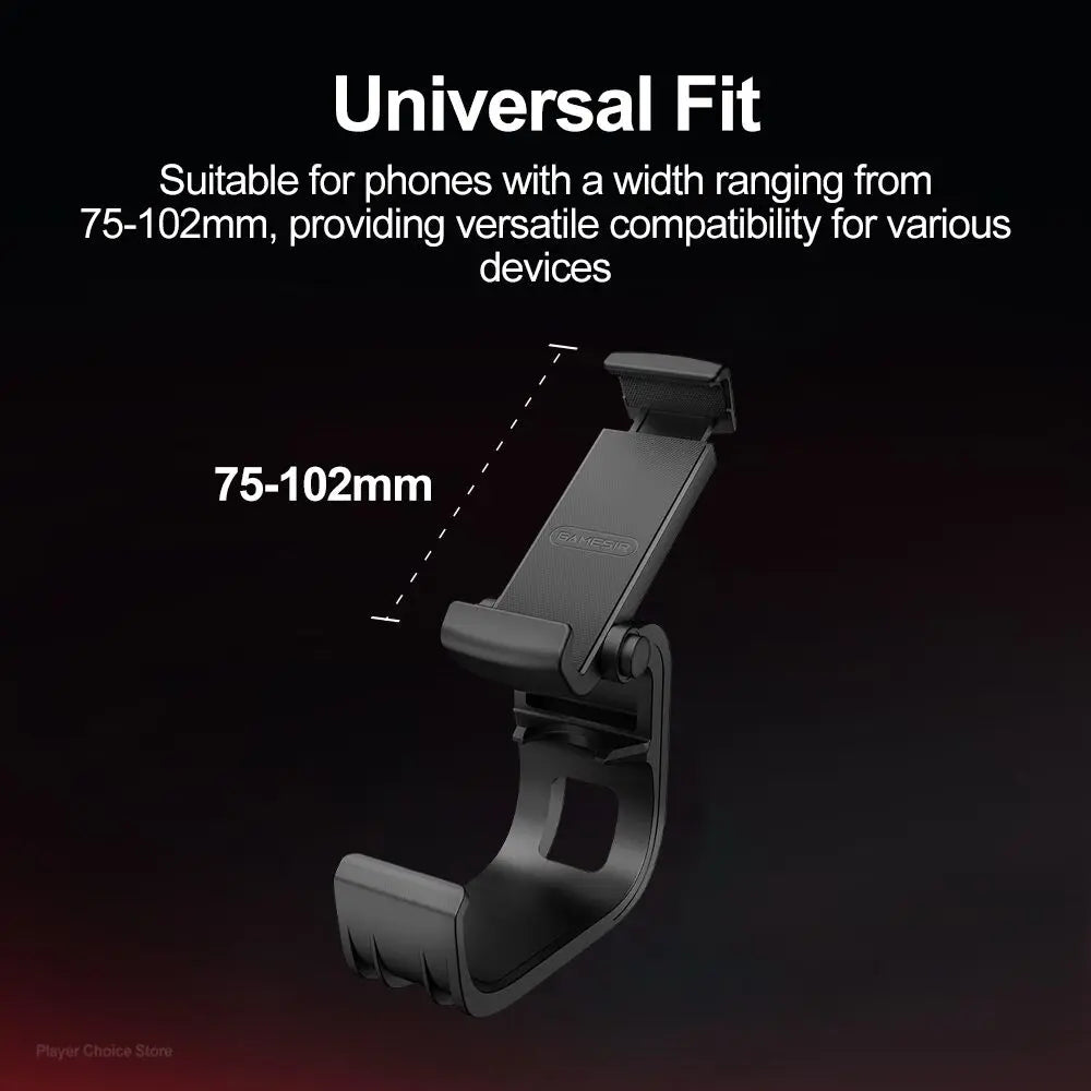 GameSir Gamepad Mobile Phone Clip Stand for Nova Lite Nova 2 Lite Super Nova Controle Foldable Design Fit Width 75-102mm