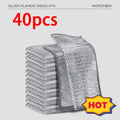 1/5/10/20/30/40pcs single-layer silver-threaded wet wipes, household kitchen stove dishwashing cloths