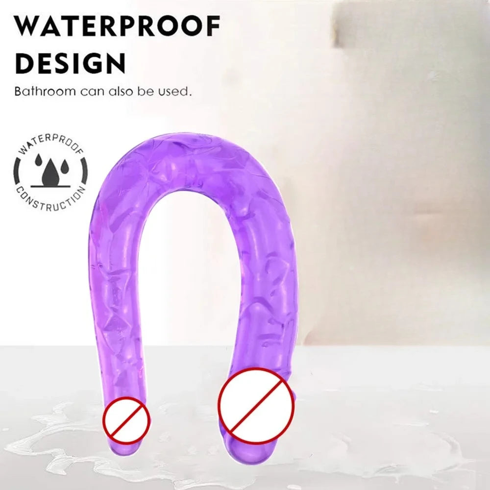 Dildo Sex Toys For Woman Vagina and Anus Realistic Penis Masturbators For Women Two Double Headed Dildos Adult Sex Toy For Women