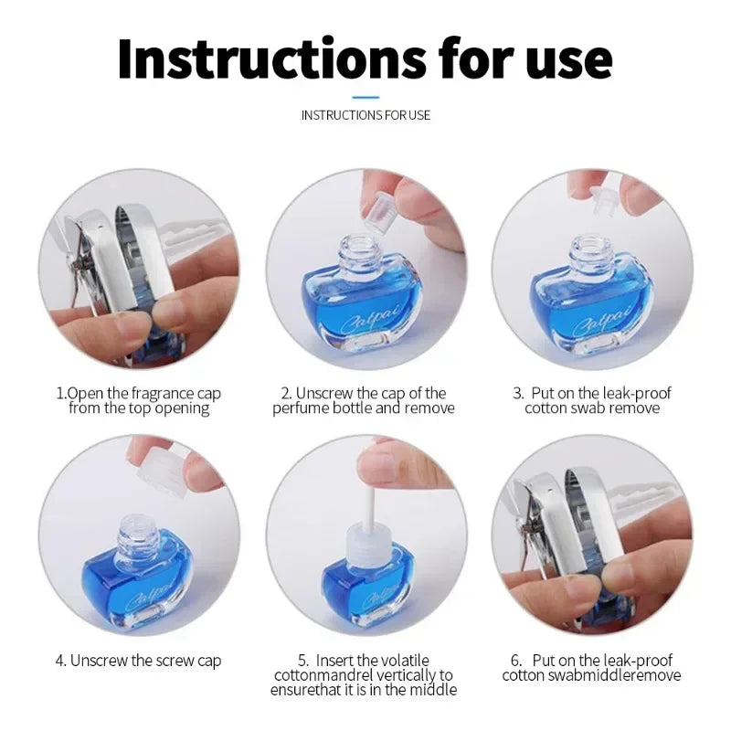 Car fragrance, air conditioner, air outlet fan, car mounted perfume accessories, interior decoration articles, lasting fragrance
