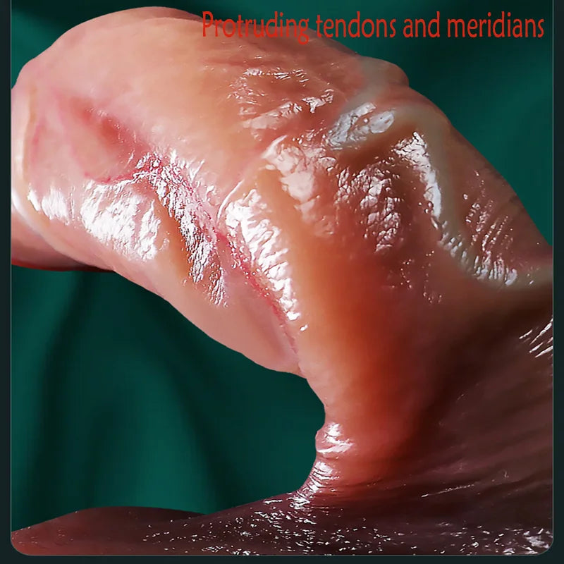 Dildo Soft Cock Big Realistic Cheap Penis Penetration Plug Vagina G-Spot Masturbator Adult Gay Anal Sex Toys Men Women Vibrator