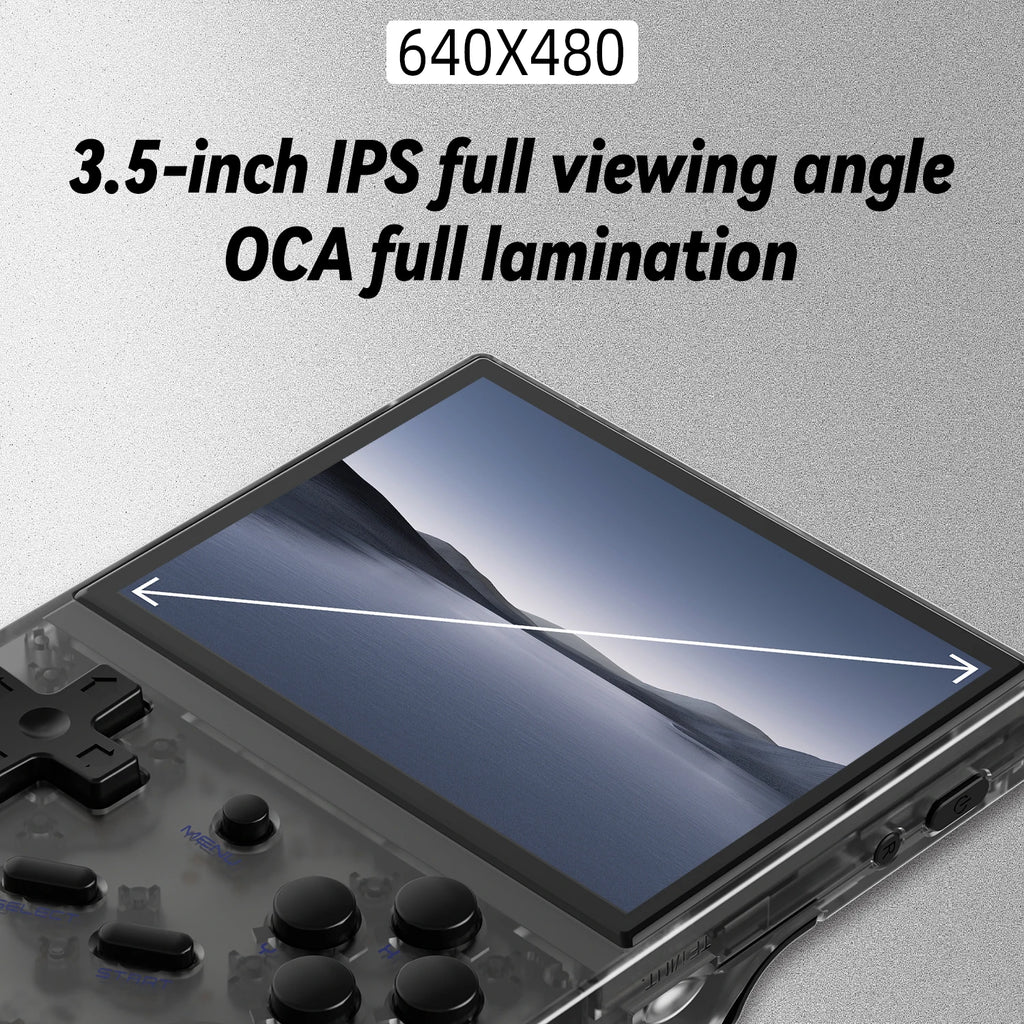 Anbernic RG35XX + H700 Retro Handheld Game Console 3.5'' IPS Screen HDM-I TV Output 2600mAh Linux Portable Pocket Video Player