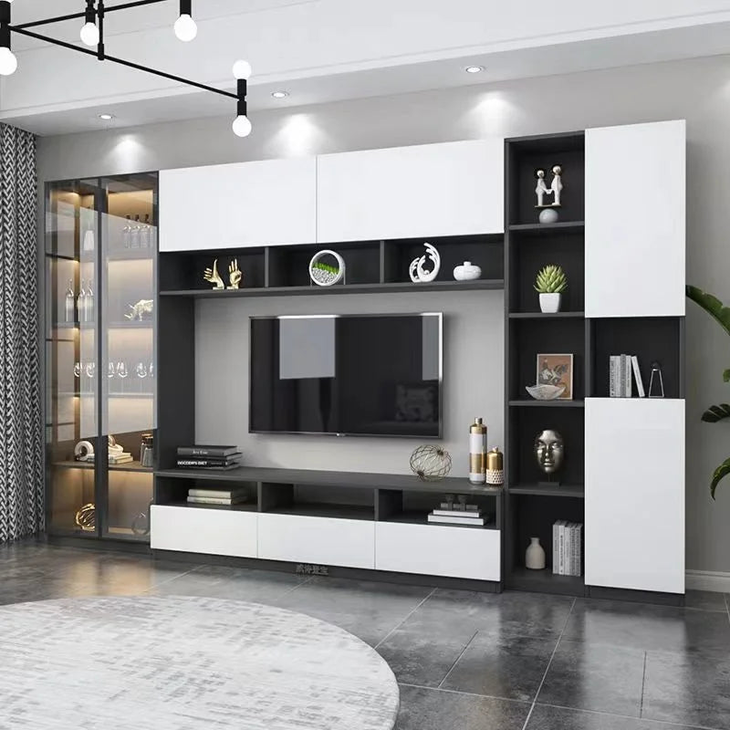 TV table cabinet TV cabinet simple and modern integration