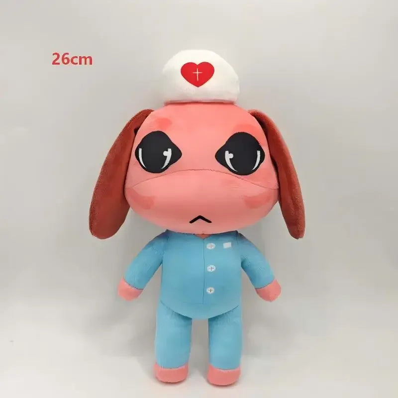 In Stock Horror Animal Hospital Blue Dog Penguin Bunny Plush Doll Cute Animal Game Peripherals Collectible Soft Toys.
