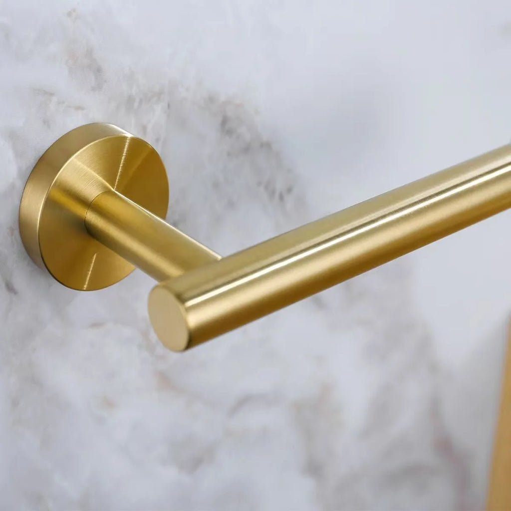 Roll Holder Stainless Steel Punched Toilet Paper Holder Roll Holder Tissue Holder