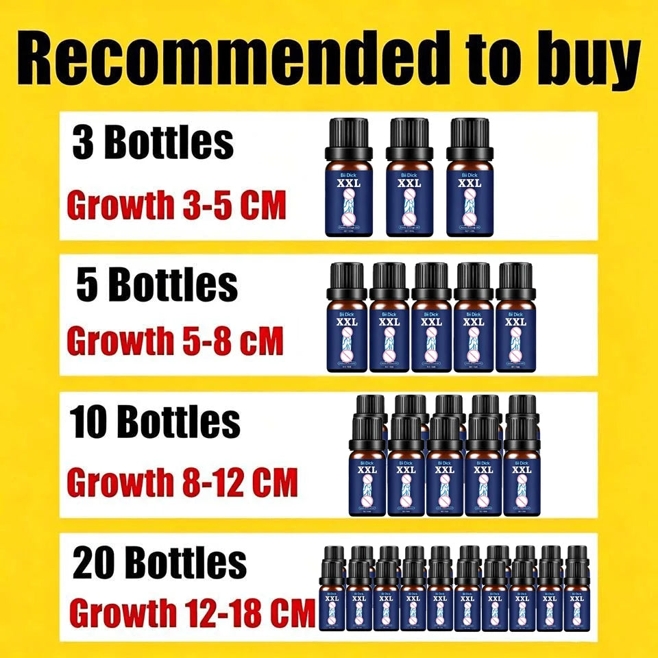 Best Sellers Big Dick Grow Oil Penis Increase Thickening Essential Oils exual Function Enlargement Cream Big Penis Massage Oil