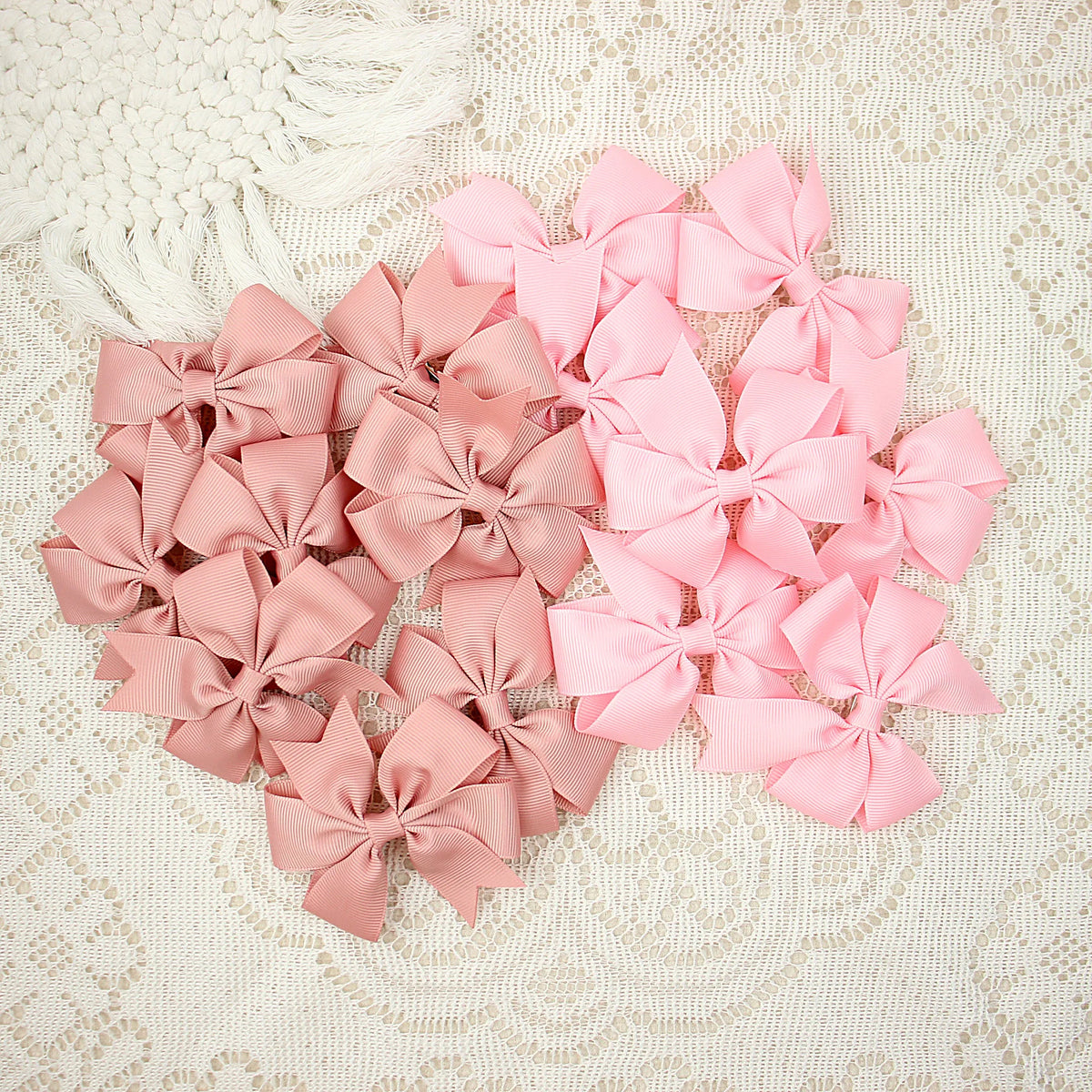 10pcs Ribbon Bow Hair Clip for Girls Hair Accessories Winnower Children Alligator Clip Kids Hairbow Hairpin Grosgrain Barrettes