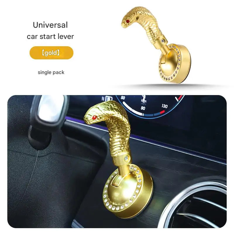 Snakehead Shaped One Click Pull Rod Start Bid Farewell to Tedious Starting Steps, Press and Start Operation Is Simple, Wear-Resi