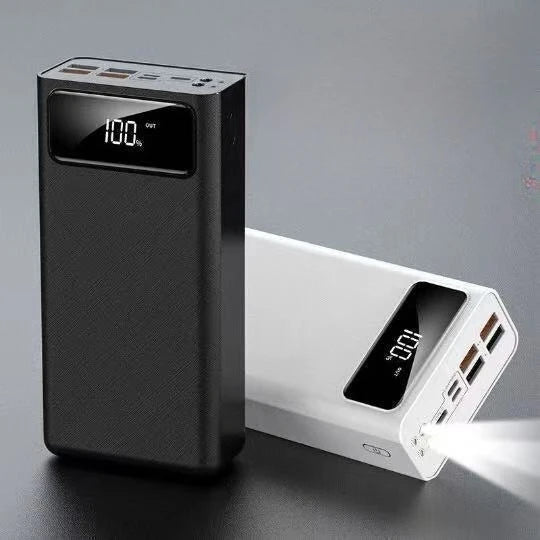 Power Bank 30000mah 40000mAh 50000mah PowerBanks Battery Digital Display for Iphone Samsung Huawei Xiaomi Fast Charging