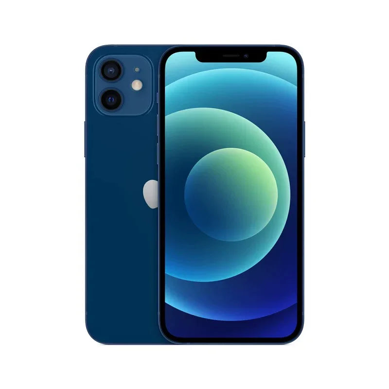 Refurbished 98% IPhone12 4GB RAM 128GB ROM Unlocked CN Version Dual SIM 6.1 Inch Dual 12MP Camera IOS Face ID