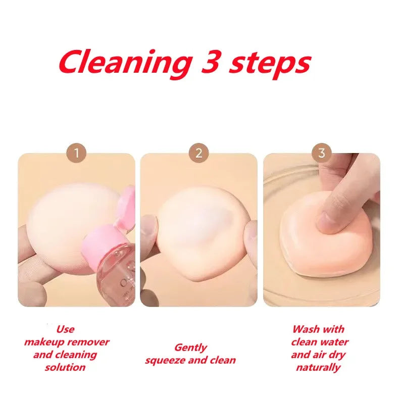 Cloud Velvet Makeup Sponge - Dual Density for Liquid/BB Cream | Hypoallergenic Vegan Travel Essential