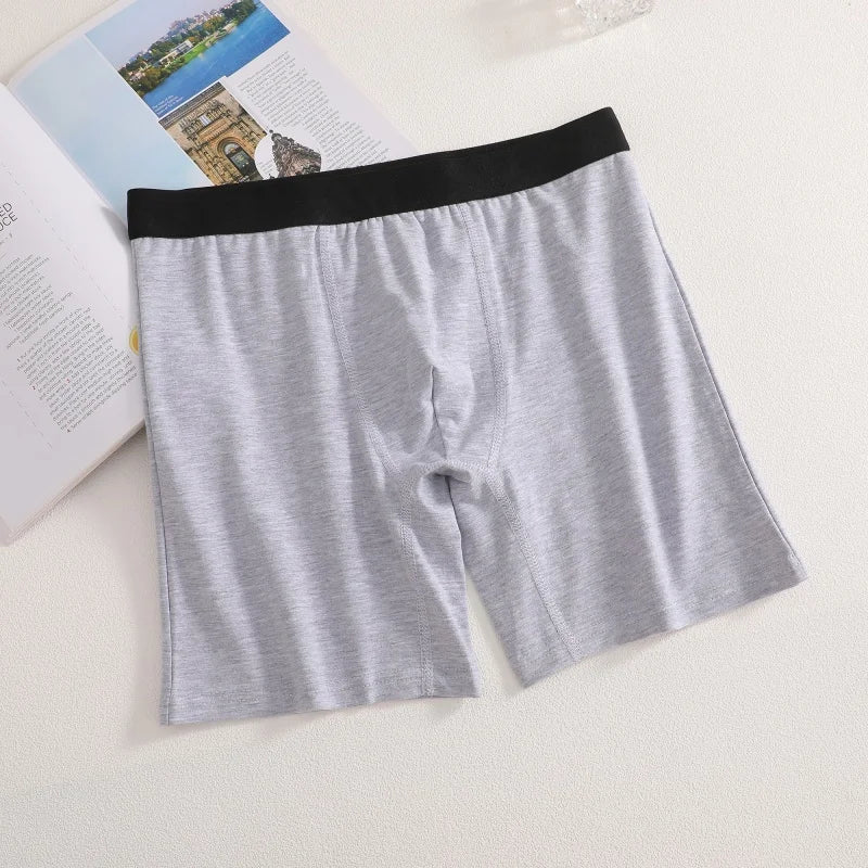 New Men's Underwears Men Panties Boxers Breathable Sexy Male Boxer Solid Underpants Comfortable Plus Size Mens Underwear Boxers