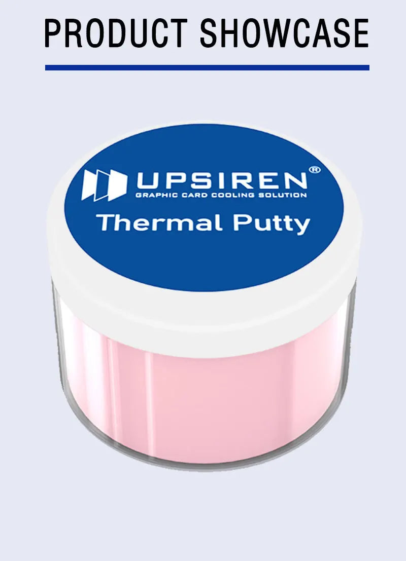 UPSIREN UTP-8 10g/20g/50g/100g Thermal Compound 14.8W/MK Pink Thermal Paste Plastic-Formable Thermal Compound for GPU Components