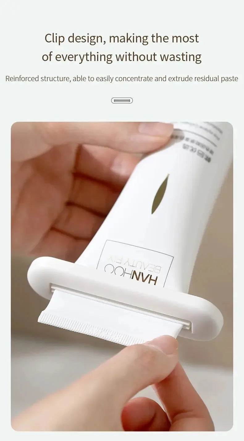 Toothpaste Squeezer, Toothpaste Clip, Facial Cleanser Hand Cream Squeezer, Household Manual Rolling Squeezer