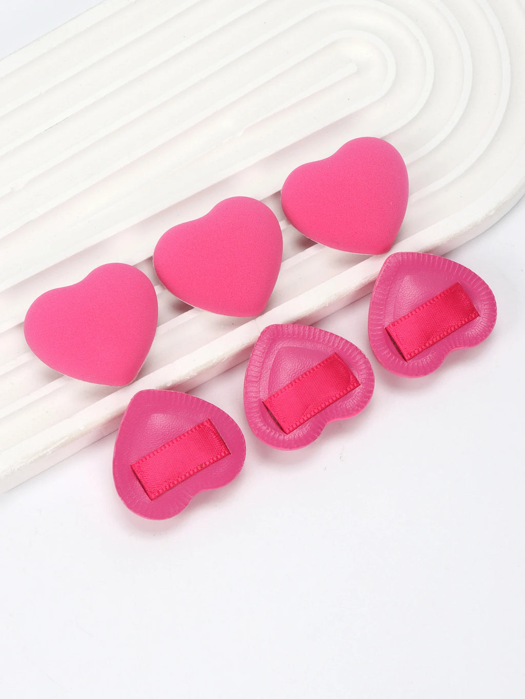 5/10/20Pcs Super Soft Cotton Candy Makeup Puff Necessary Wet Dry Use Air Cushion Powder Puff Multifunction Portable Makeup Sponge