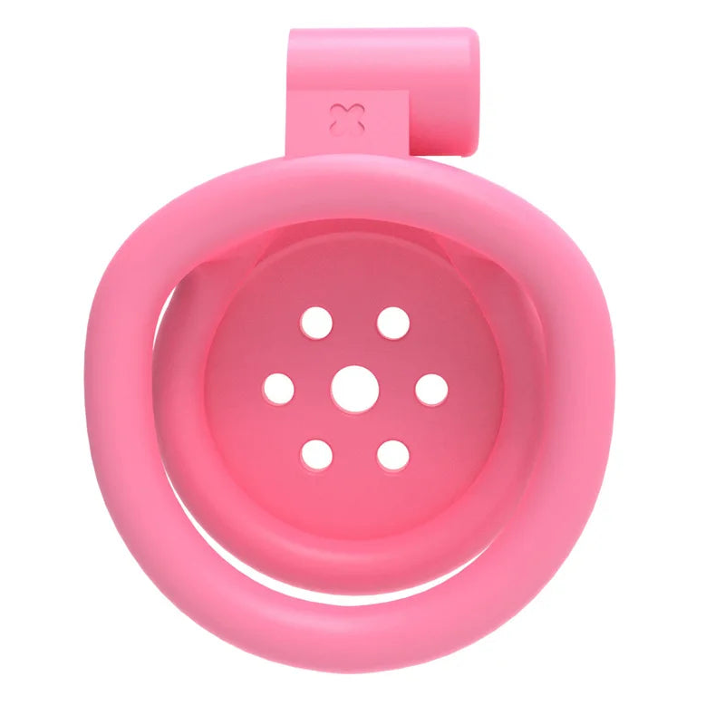 New Male Pink Flat Cage 3D Printed Abstinence Anti-Escape Chastity Device Arc/Flat Two Styles Sissy Hidden Underbelly Cock Sexy