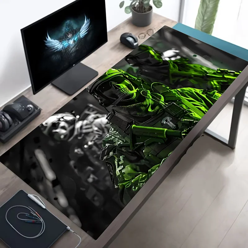 Cool E-sports Speed Large Tactical Soldier Mouse Pad Non-Slip XXL Desk Pad Gaming Accessories Home and FPS CSGO Gamer Mouse Mat