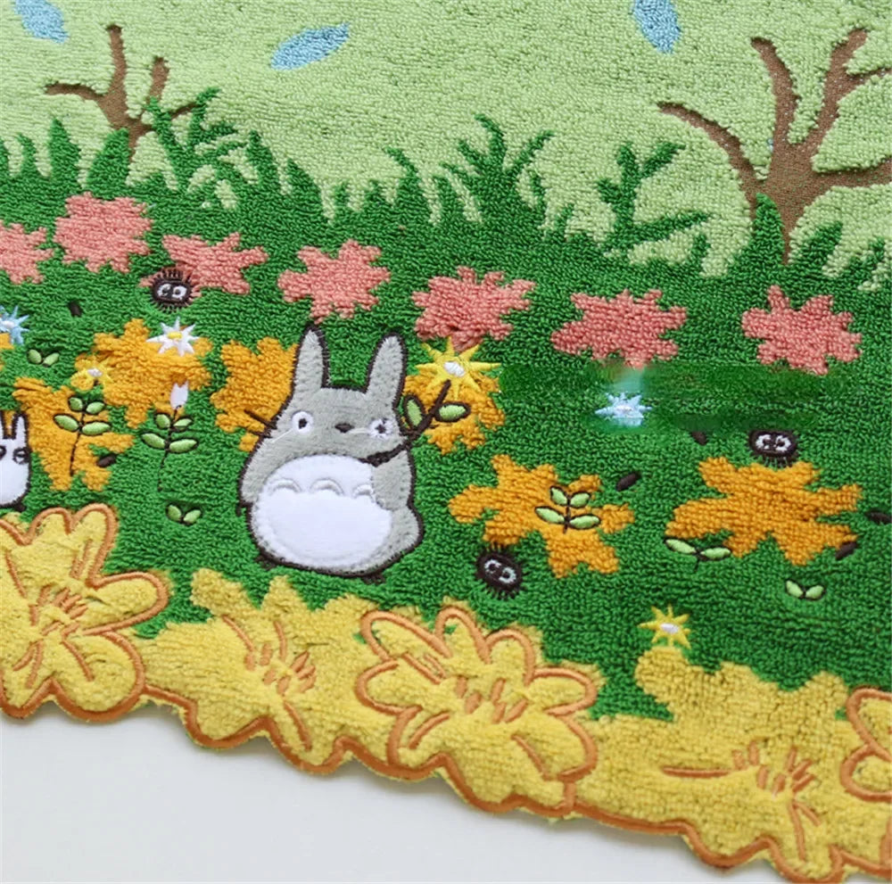 Cute 100% Cotton Embroidery Cartoon Towels Bathroom Hand Towel Batrh for Kids Adults Beach