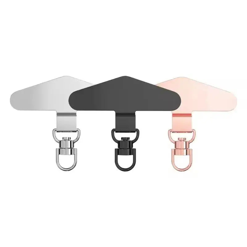 360° Rotation Metal Steel Phone Tether DYM Cell Phone Lanyard Patch Gasket Universal Cellphone Lanyard Safety Connecter Piece
