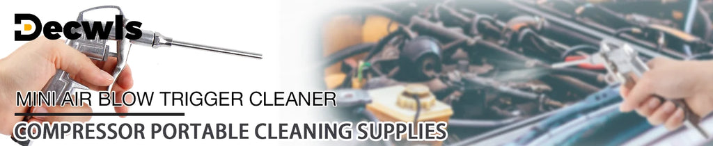 Mini DG-10 Air Blow Gun Pistol Trigger Cleaner Portable Dust Blower Pneumatic Cleaning Tool with 3M Spring Pipe for Compressor