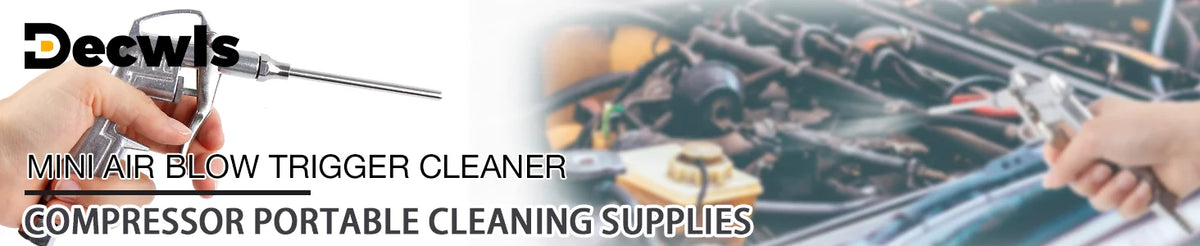 Mini DG-10 Air Blow Gun Pistol Trigger Cleaner Portable Dust Blower Pneumatic Cleaning Tool with 3M Spring Pipe for Compressor