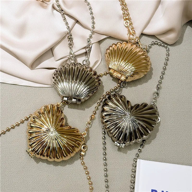 2025 Mini Women Acrylic Evening Bag Designer Luxury Gold Silver Handbags Purse for Wedding Party Chain Crossbody Shoulder Bag
