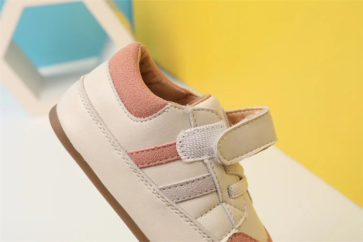 DIMI Spring/Autumn Baby Toddler Shoes Soft Breathable Microfiber Leather Infant Sneakers 0-3 Year Flat Walker Shoes