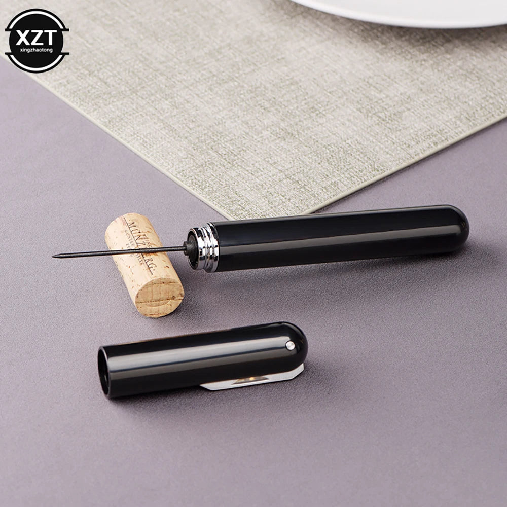 Air Pressure Needle Corkscrew Pen Shaped Air Pump Wine Corkscrew Portable Corkscrew Tools