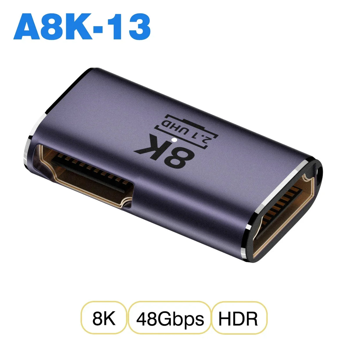mini micro hdmi to HDMI 2.1 Converter 48Gpbs 8K60HZ 4K120HZ for HDTV Projector PS4 PS5 Laptop PC