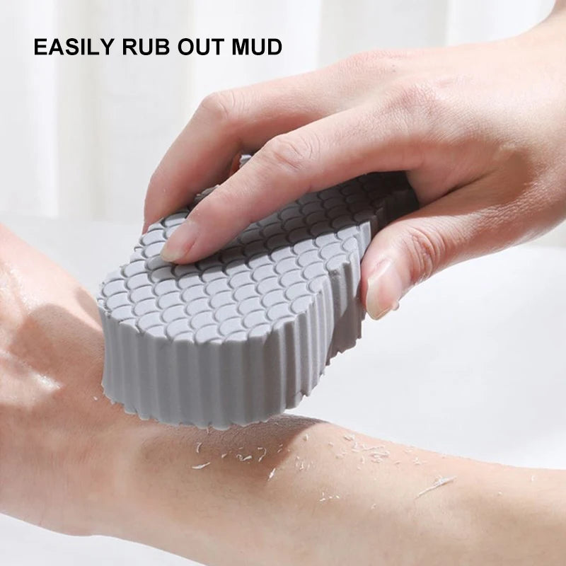 Household 3D Magic Exfoliating Sponge Children's Bath Sponge Body Peeling Dead Skin Exfoliating Massager Cleaning Bath Brush