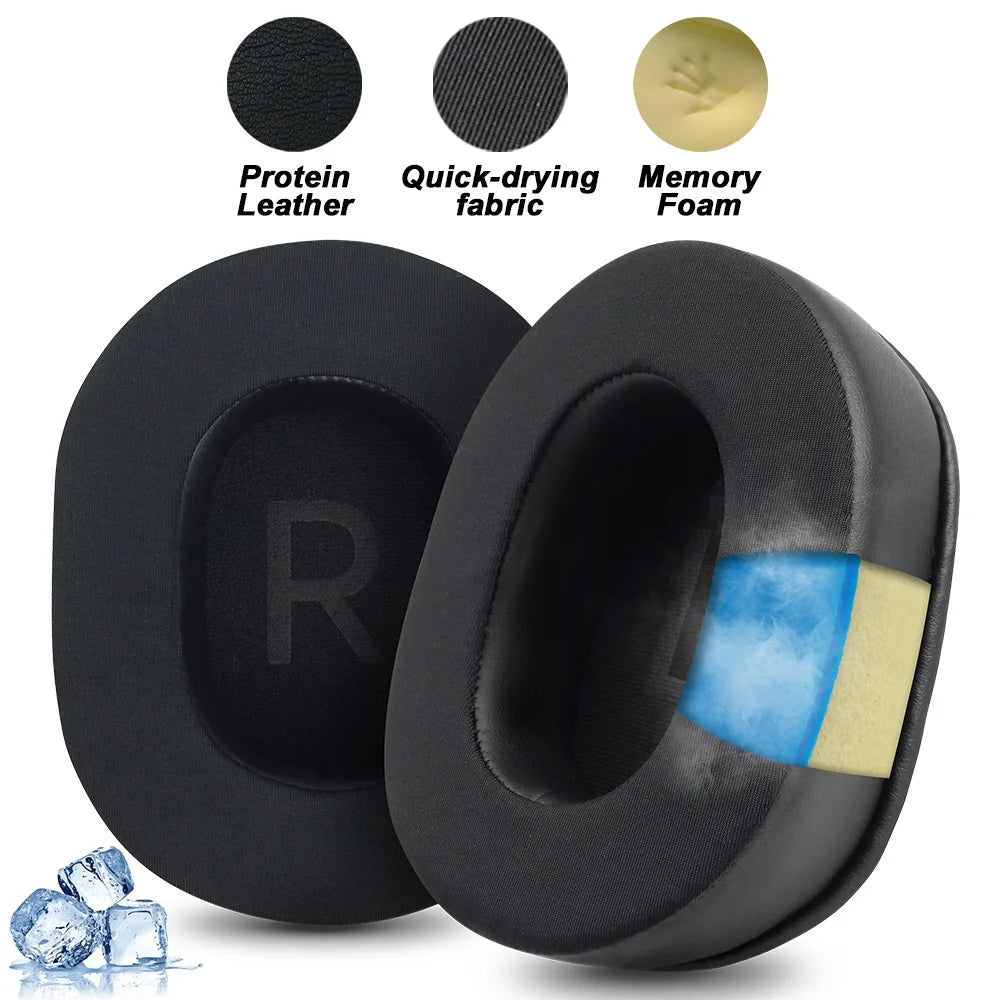 Replacement Foam Ear Pads for MCHOSE V9 S9 PRO, V9 PRO S9 PRO MCHOSE X9 Headphones Memory Foam Earpads Protein Leather